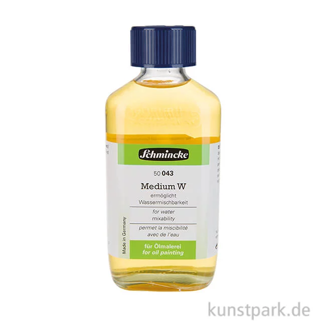 Artikelbild 1 des Artikels “Schmincke Medium W - Wassermischbarkeit für Ölfarben “
