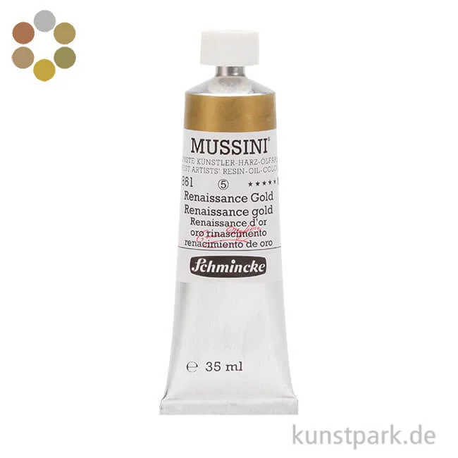 Artikelbild 1 des Artikels “Schmincke MUSSINI Ölfarben Gold 35 ml “
