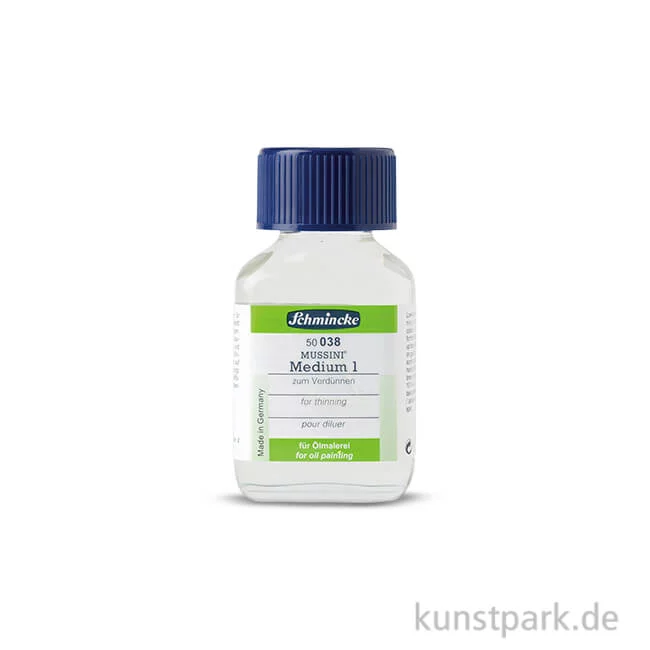 Artikelbild 1 des Artikels “Schmincke MUSSINI Medium 1, zum Verdünnen 60 ml“