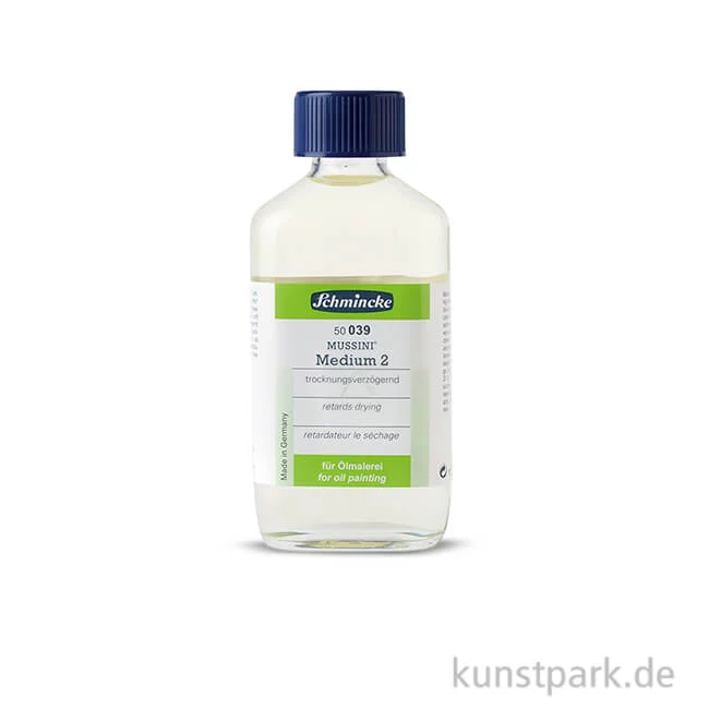 Artikelbild 1 des Artikels “Schmincke MUSSINI Medium 2, trocknungsverzögernd 200 ml“