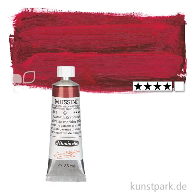 Artikelbild 1 des Artikels “Schmincke MUSSINI Ölfarben 35 ml | 347 Alizarin Krapplack“