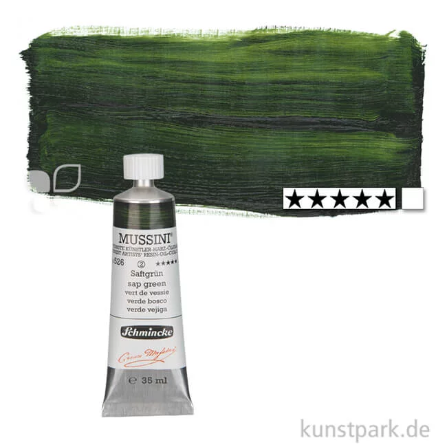 Artikelbild 1 des Artikels “Schmincke MUSSINI Ölfarben 35 ml | 526 Saftgrün“