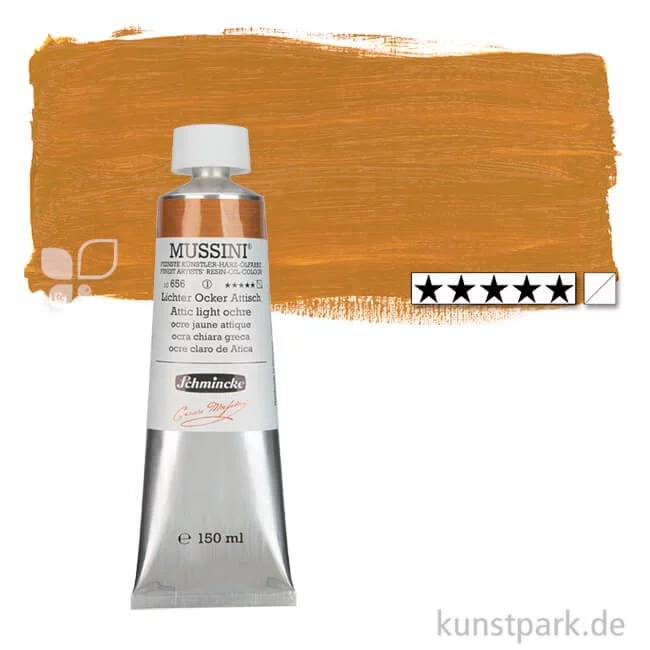 Artikelbild 1 des Artikels “Schmincke MUSSINI Ölfarben 150 ml | 656 Lichter Ocker Attisch“