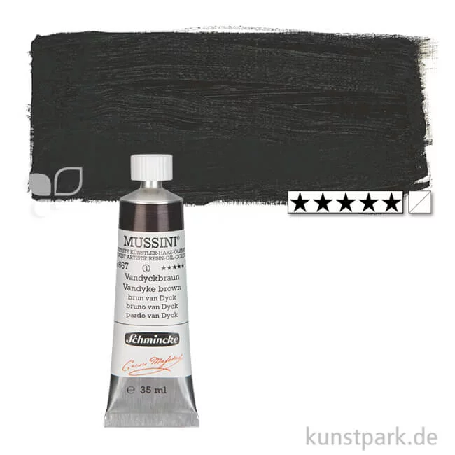 Artikelbild 1 des Artikels “Schmincke MUSSINI Ölfarben 35 ml | 667 Vandyckbraun“
