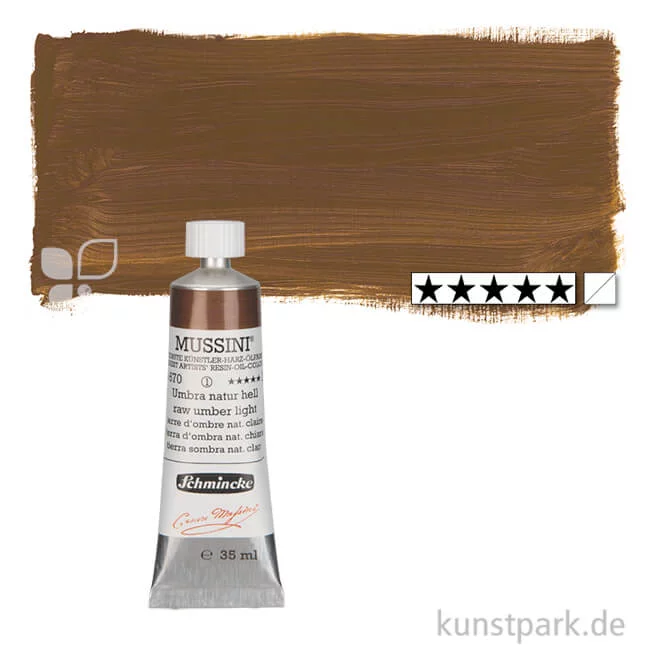 Artikelbild 1 des Artikels “Schmincke MUSSINI Ölfarben 35 ml | 670 Umbra natur hell“