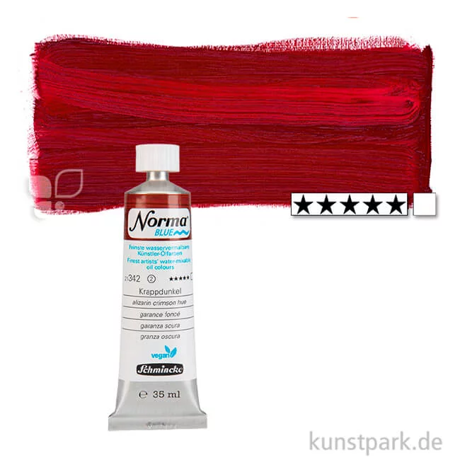 Artikelbild 1 des Artikels “Schmincke NORMA Blue - wasservermalbare Ölfarbe, 35 ml Tube | Krappdunkel“