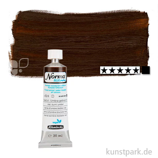 Artikelbild 1 des Artikels “Schmincke NORMA Blue - wasservermalbare Ölfarbe, 35 ml Tube | Natürl. Umbra gebrannt“