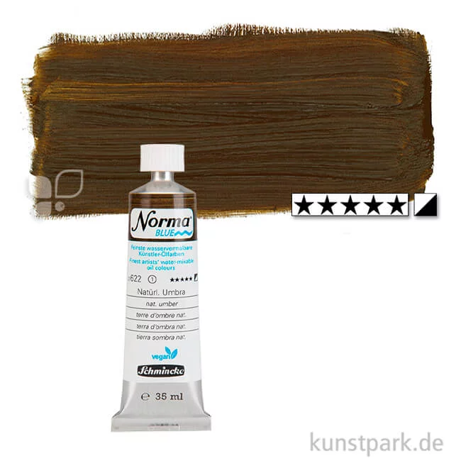 Artikelbild 1 des Artikels “Schmincke NORMA Blue - wasservermalbare Ölfarbe, 35 ml Tube | Natürl. Umbra“