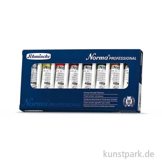 Artikelbild 1 des Artikels “Schmincke NORMA Ölfarbe Einführungsset, 8 x 20 ml im Karton “