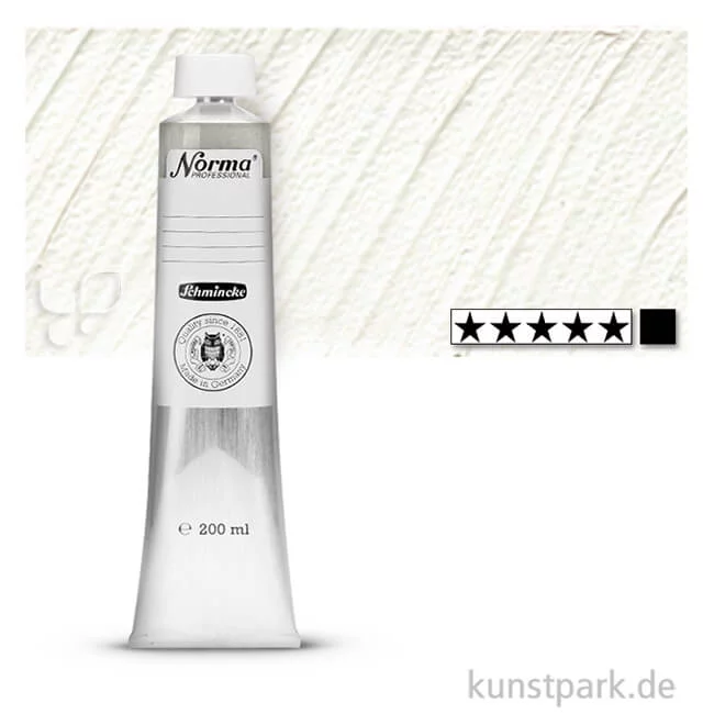 Artikelbild 1 des Artikels “Schmincke NORMA Ölfarben 200 ml | 114 Titanweiss“