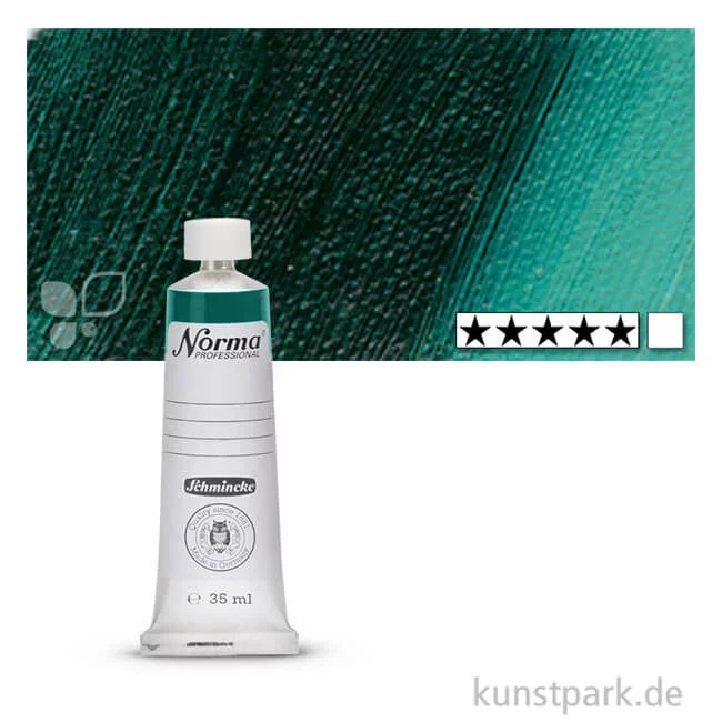 Artikelbild 1 des Artikels “Schmincke NORMA Ölfarben 35 ml | 500 Phthalogrün“