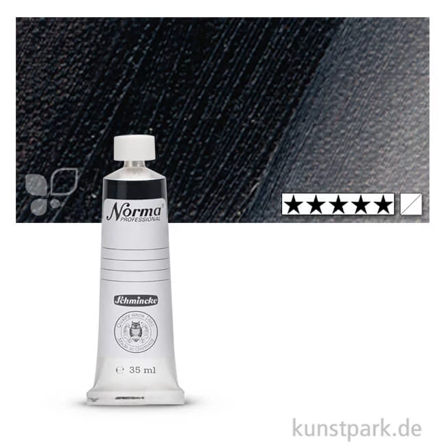 Artikelbild 1 des Artikels “Schmincke NORMA Ölfarben 35 ml | 700 Neutralschwarz“