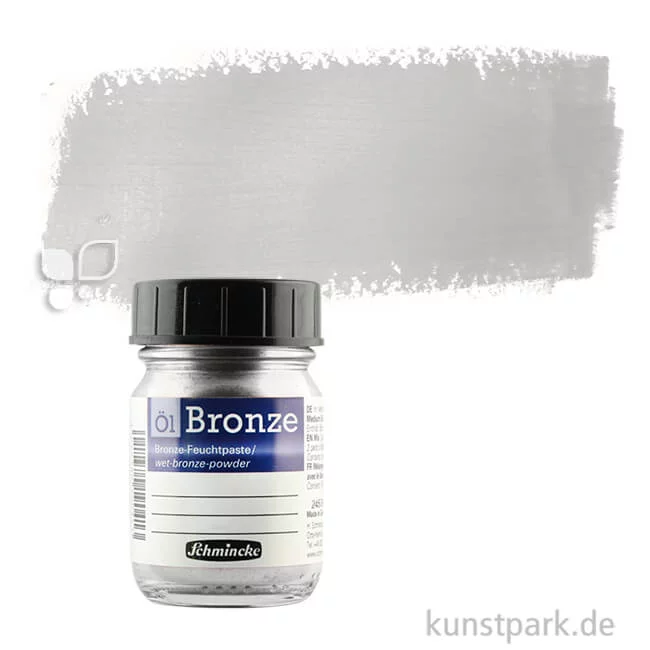 Artikelbild 1 des Artikels “Schmincke Öl-Bronzen 50 ml Einzelfarbe | Silber“