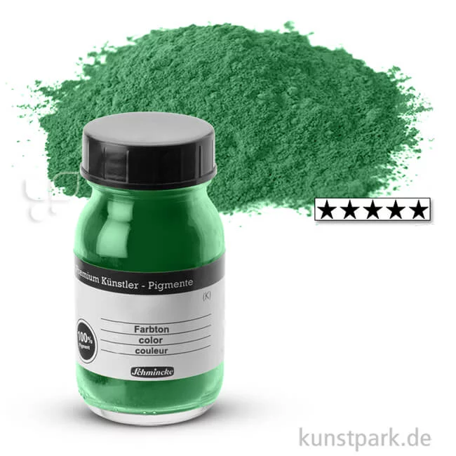 Artikelbild 1 des Artikels “Schmincke Künstler-Pigmente 100 ml | 505 Chromoxidgrün stumpf“