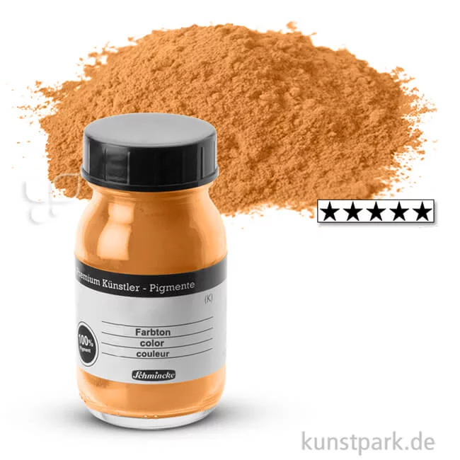 Artikelbild 1 des Artikels “Schmincke Künstler-Pigmente 100 ml | 617 Lichter Ocker“