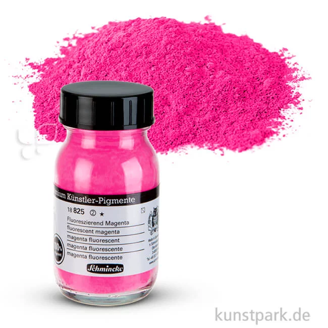 Artikelbild 1 des Artikels “Schmincke Pigmente Fluoreszierend 100 ml Einzelfarbe | Magenta“