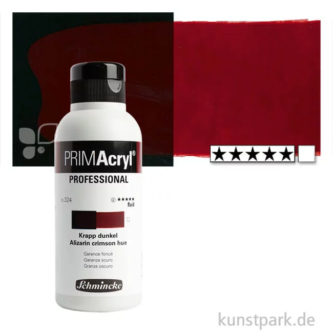 Artikelbild 1 des Artikels “Schmincke PRIMAcryl Acrylfarben 250 ml Fluid | 324 Krapp dunkel“