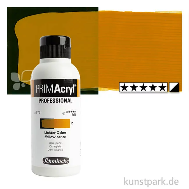 Artikelbild 1 des Artikels “Schmincke PRIMAcryl Acrylfarben 250 ml Fluid | 675 Lichter Ocker“