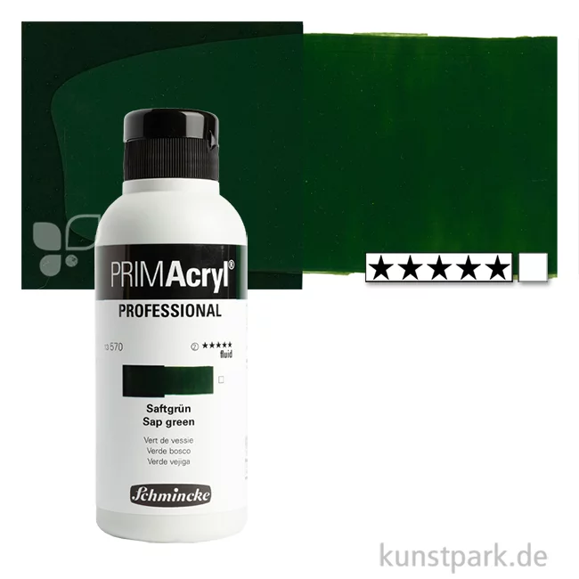Artikelbild 1 des Artikels “Schmincke PRIMAcryl Acrylfarben 250 ml Fluid | 570 Saftgrün“