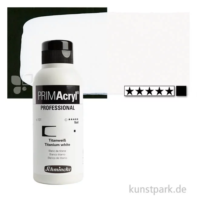 Artikelbild 1 des Artikels “Schmincke PRIMAcryl Acrylfarben 250 ml Fluid | 101 Titanweiss“