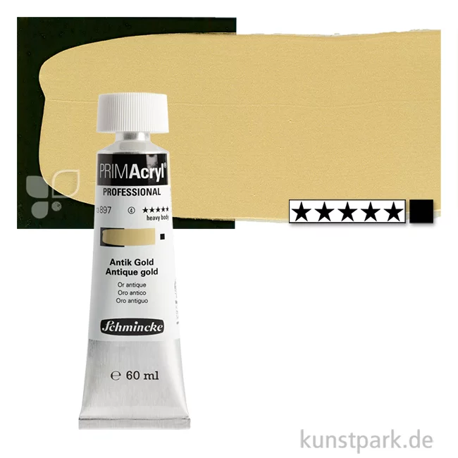 Artikelbild 1 des Artikels “Schmincke PRIMAcryl Acrylfarben 60 ml | 897 Antik Gold“