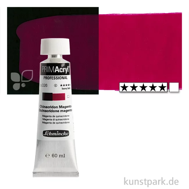 Artikelbild 1 des Artikels “Schmincke PRIMAcryl Acrylfarben 60 ml | 326 Chinacridon Magenta“