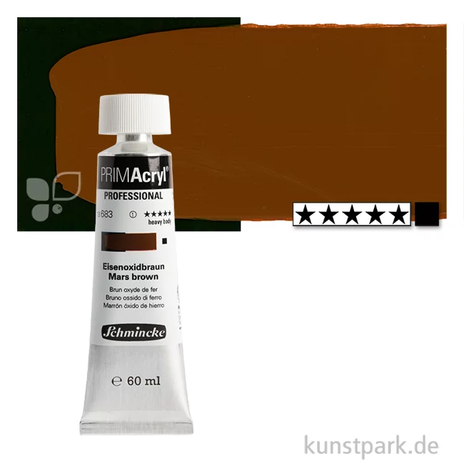 Artikelbild 1 des Artikels “Schmincke PRIMAcryl Acrylfarben 60 ml | 683 Eisenoxidbraun“