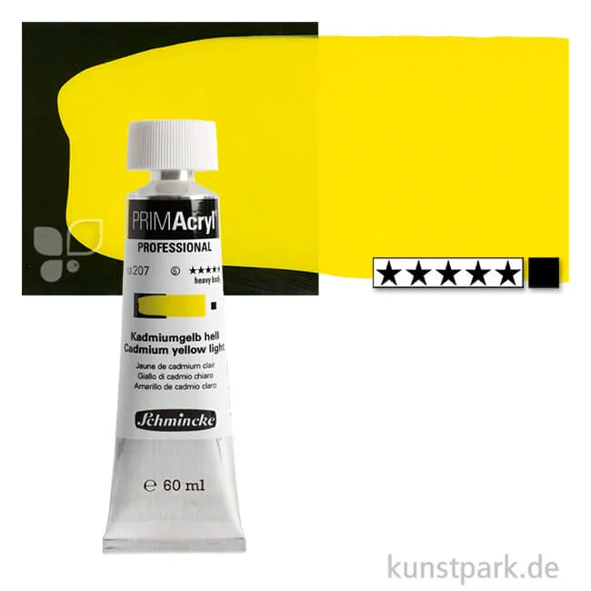 Artikelbild 1 des Artikels “Schmincke PRIMAcryl Acrylfarben 60 ml | 207 Kadmiumgelb hell“