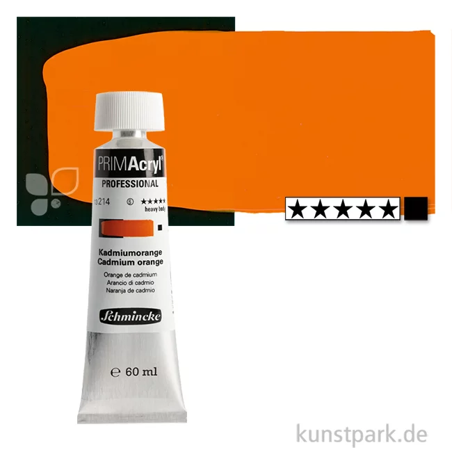 Artikelbild 1 des Artikels “Schmincke PRIMAcryl Acrylfarben 60 ml | 214 Kadmiumorange“