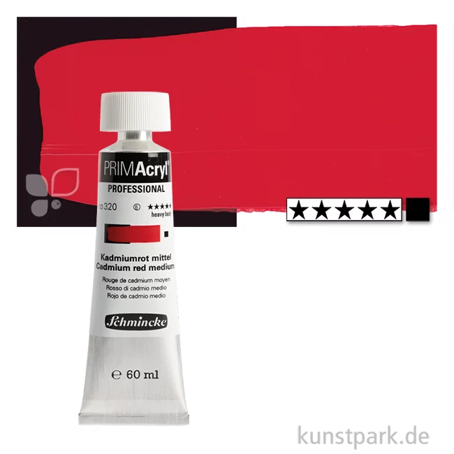 Artikelbild 1 des Artikels “Schmincke PRIMAcryl Acrylfarben 60 ml | 320 Kadmiumrot mittel“