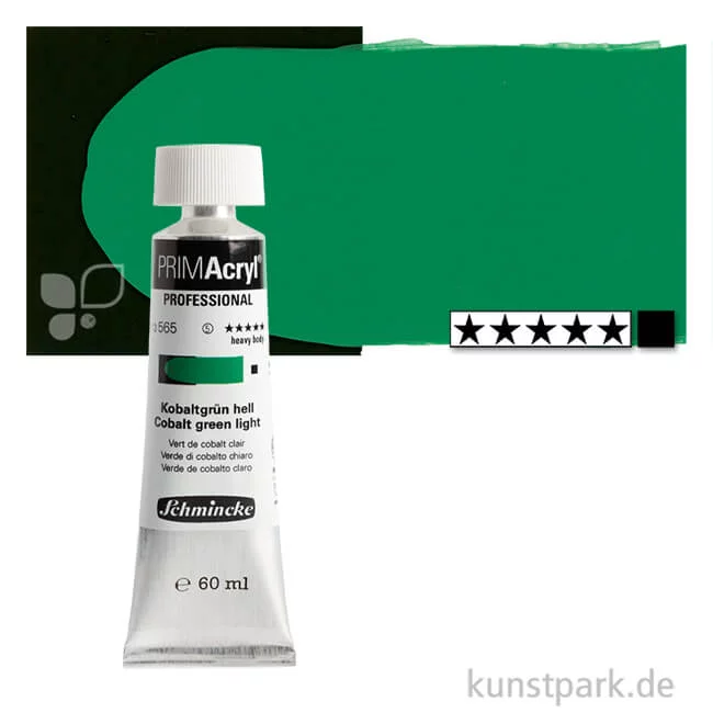 Artikelbild 1 des Artikels “Schmincke PRIMAcryl Acrylfarben 60 ml | 565 Kobaltgrün hell“