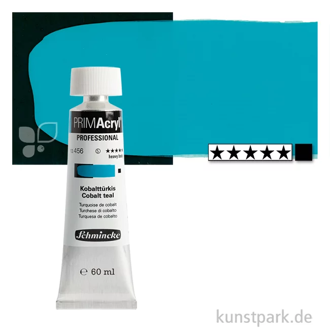 Artikelbild 1 des Artikels “Schmincke PRIMAcryl Acrylfarben 60 ml | 456 Kobalttürkis“