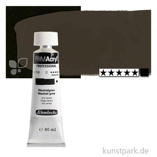 Artikelbild 1 des Artikels “Schmincke PRIMAcryl Acrylfarben 60 ml | 789 Neutralgrau“