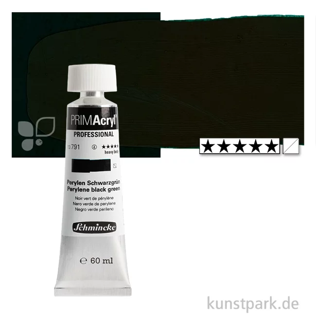 Artikelbild 1 des Artikels “Schmincke PRIMAcryl Acrylfarben 60 ml | 791 Perylen Schwarzgrün“