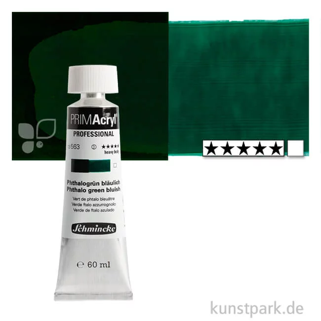 Artikelbild 1 des Artikels “Schmincke PRIMAcryl Acrylfarben 60 ml | 563 Phtalogrün bläulich“