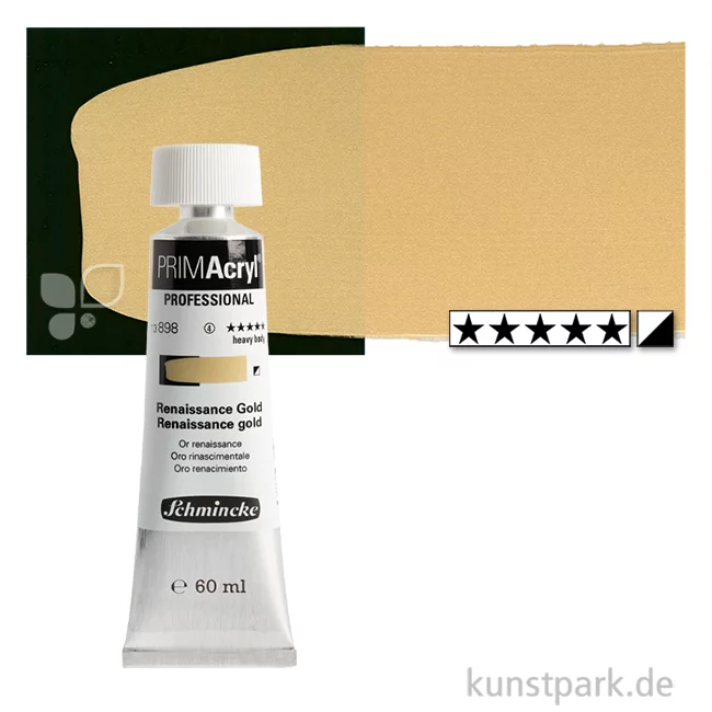 Artikelbild 1 des Artikels “Schmincke PRIMAcryl Acrylfarben 60 ml | 898 Renaissance Gold“