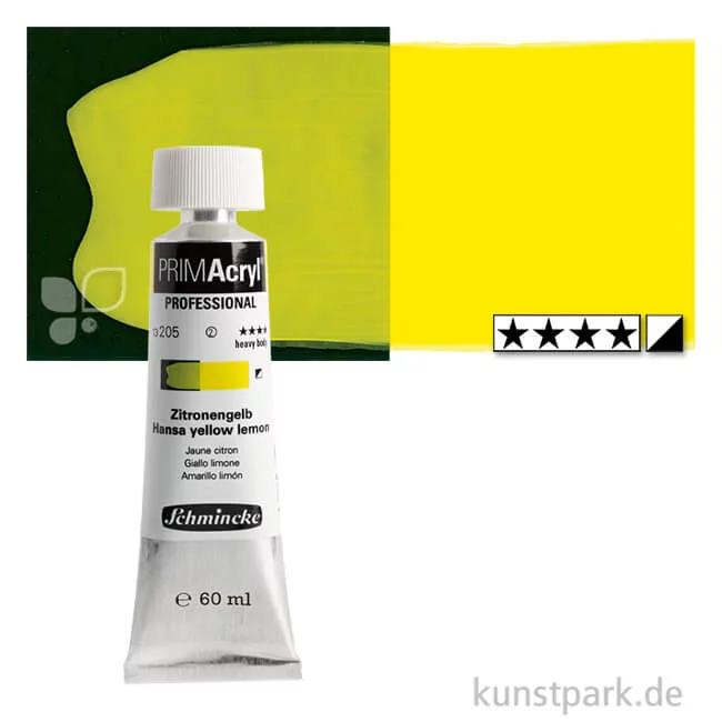 Artikelbild 1 des Artikels “Schmincke PRIMAcryl Acrylfarben 60 ml | 205 Zitronengelb“