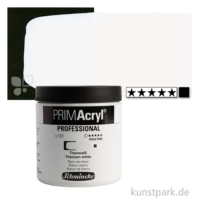 Artikelbild 1 des Artikels “Schmincke PRIMAcryl Acrylfarben 237 ml | 101 Titanweiß“