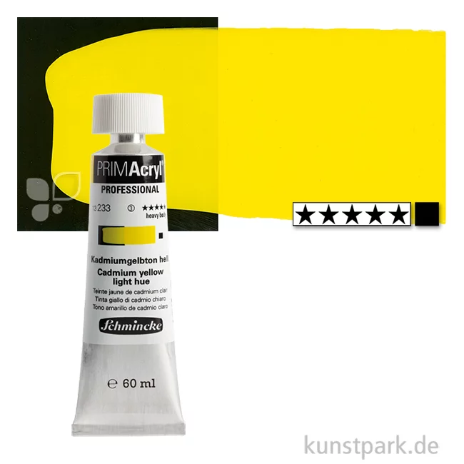 Artikelbild 1 des Artikels “Schmincke PRIMAcryl Acrylfarben 60 ml | 233 Kadmiumgelbton hell“