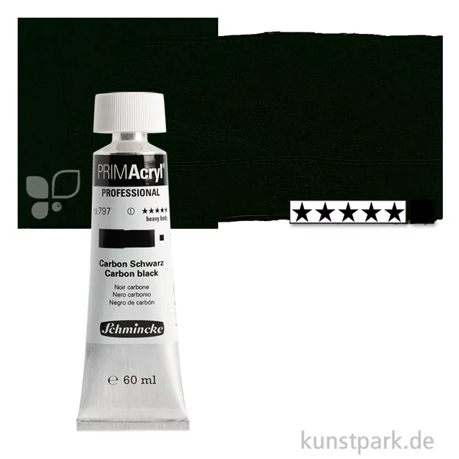 Artikelbild 1 des Artikels “Schmincke PRIMAcryl Acrylfarben 60 ml | 797 Carbon Schwarz“