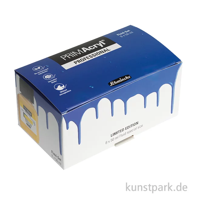 Artikelbild 1 des Artikels “Schmincke PRIMAcryl Fluid Starter Set, Flüssige Acrylfarben, 8 x 50 ml “