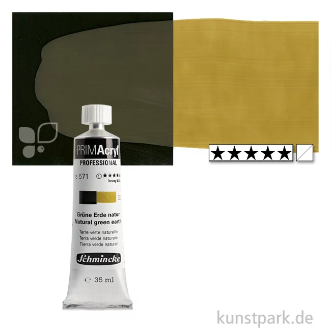 Artikelbild 1 des Artikels “Schmincke PRIMAcryl Acrylfarben 35 ml | 571 Grüne Erde natur“