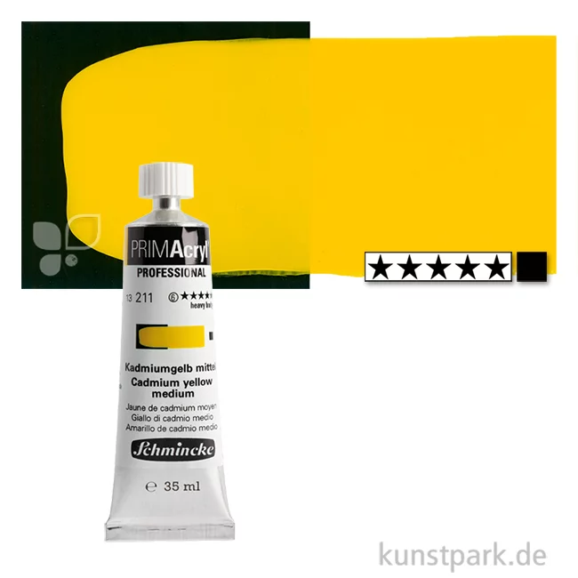 Artikelbild 1 des Artikels “Schmincke PRIMAcryl Acrylfarben 35 ml | 211 Kadmiumgelb mit.“