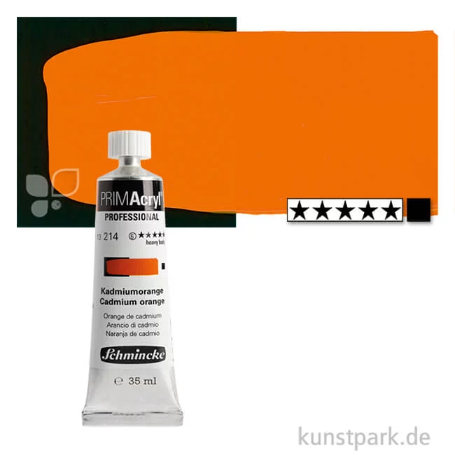 Artikelbild 1 des Artikels “Schmincke PRIMAcryl Acrylfarben 35 ml | 214 Kadmiumorange“