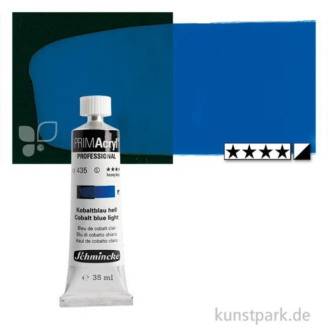 Artikelbild 1 des Artikels “Schmincke PRIMAcryl Acrylfarben 35 ml | 435 Kobaltblau hell“