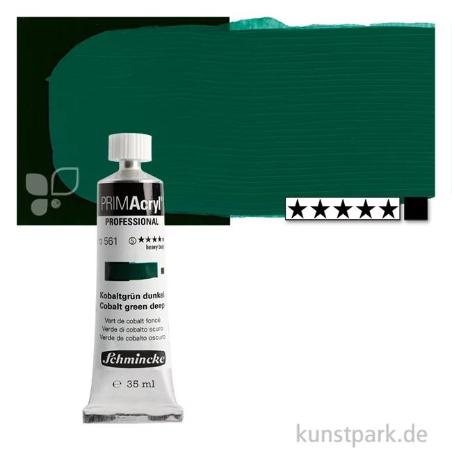 Artikelbild 1 des Artikels “Schmincke PRIMAcryl Acrylfarben 35 ml | 561 Kobaltgrün dunkel“