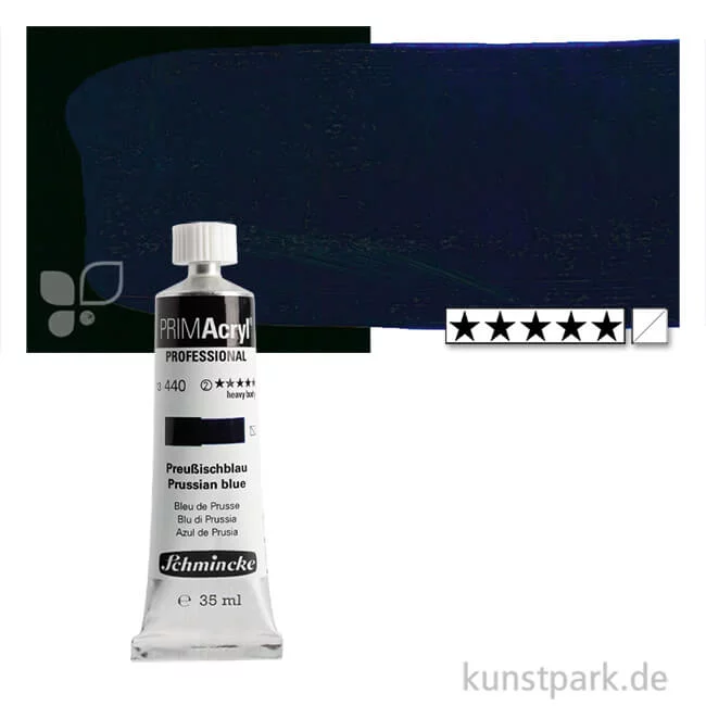 Artikelbild 1 des Artikels “Schmincke PRIMAcryl Acrylfarben 35 ml | 440 Preußischblau“