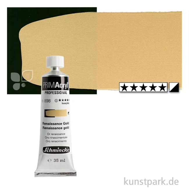 Artikelbild 1 des Artikels “Schmincke PRIMAcryl Acrylfarben 35 ml | 898 Renaissance Gold“