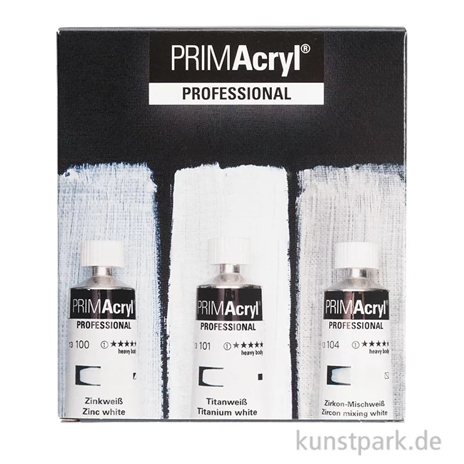 Artikelbild 1 des Artikels “Schmincke PRIMAcryl Set - Weißtöne, 3 x 35 ml “