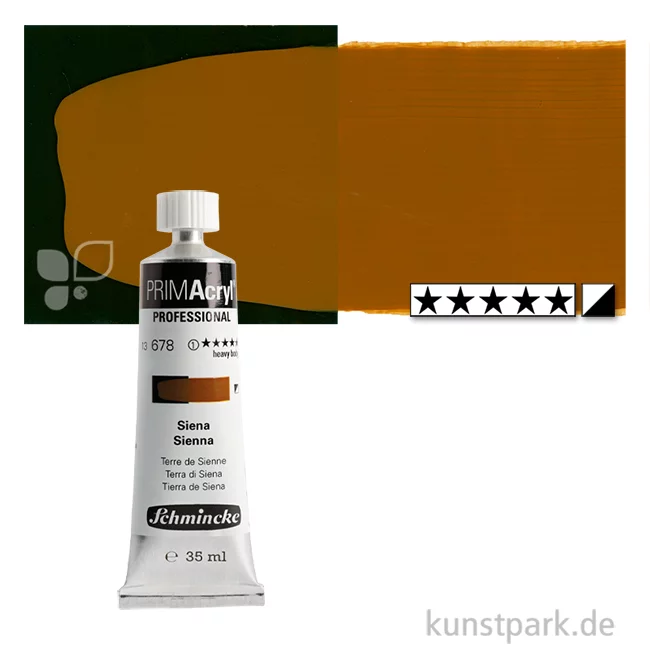 Artikelbild 1 des Artikels “Schmincke PRIMAcryl Acrylfarben 35 ml | 678 Siena“